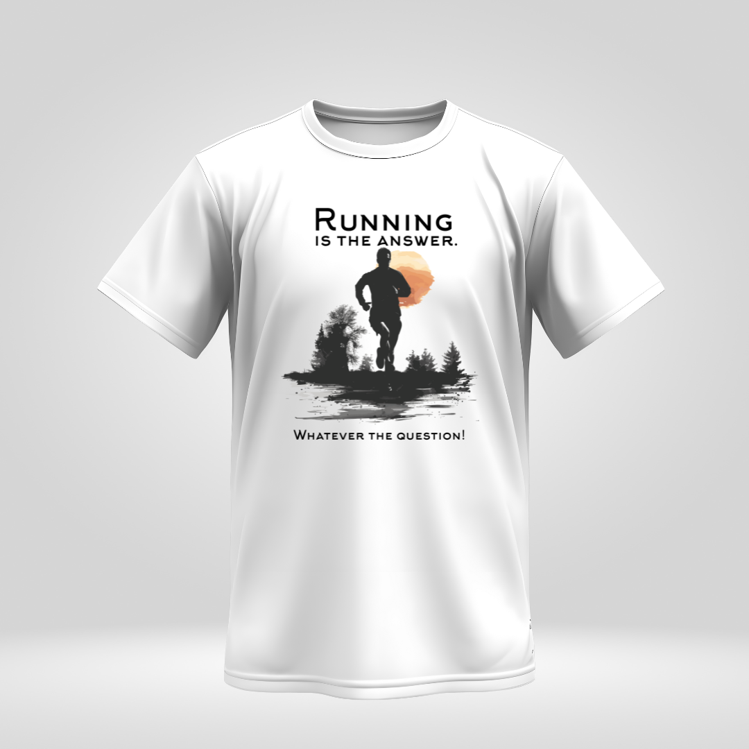 DryFit TShirt-RunningIsAnswer